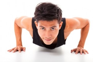 Man Exercising