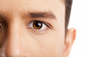 Man's eye