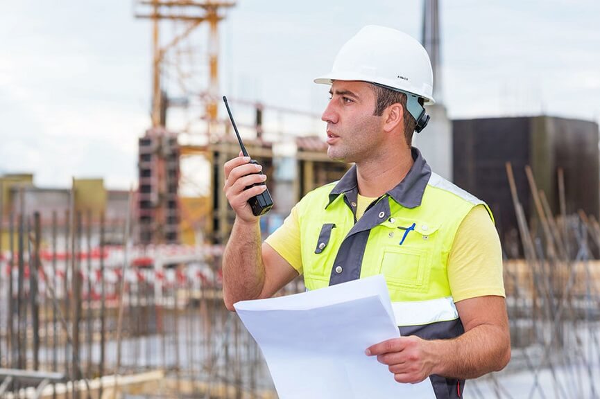 Man with outdoor job